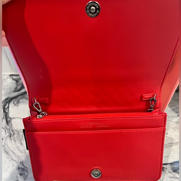 BADGLEY MISCHKA red handbag - Picture 7 of 14